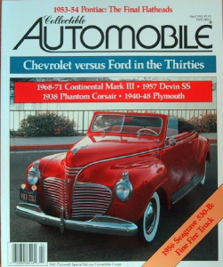 COLLECTIBLE AUTOMOBILE 1992 APR - CHEVY vs. FORD, DEVIN*